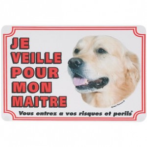 Panneau (Golden Retriever)